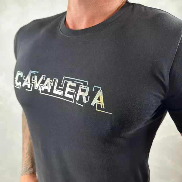 Camiseta Cavalera Preto