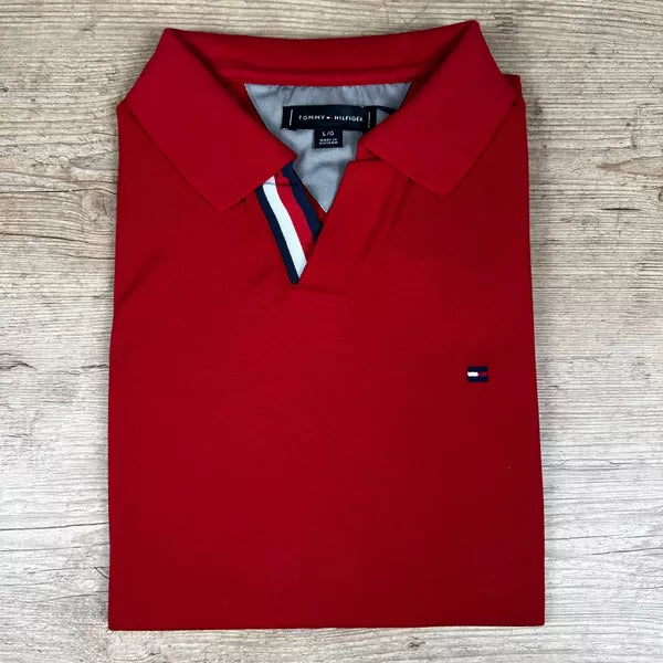 Polo Tommy Hilfiger Vermelho