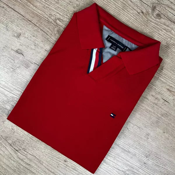 Polo Tommy Hilfiger Vermelho