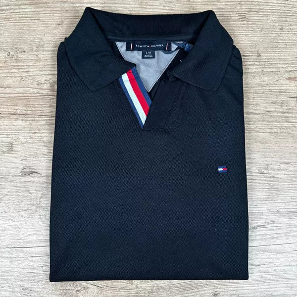 Polo Tommy Hilfiger Preto