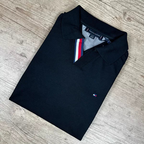 Polo Tommy Hilfiger Preto