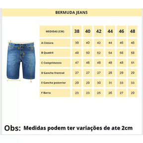 Bermuda Jeans Diesel