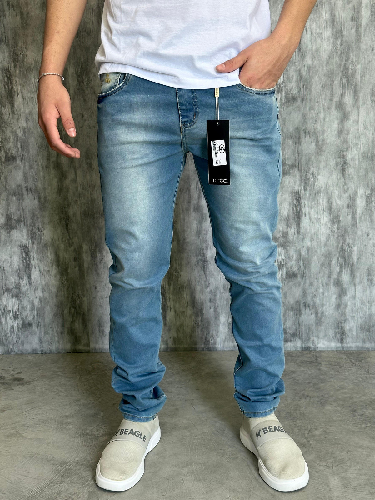 Calça Jeans Gucci