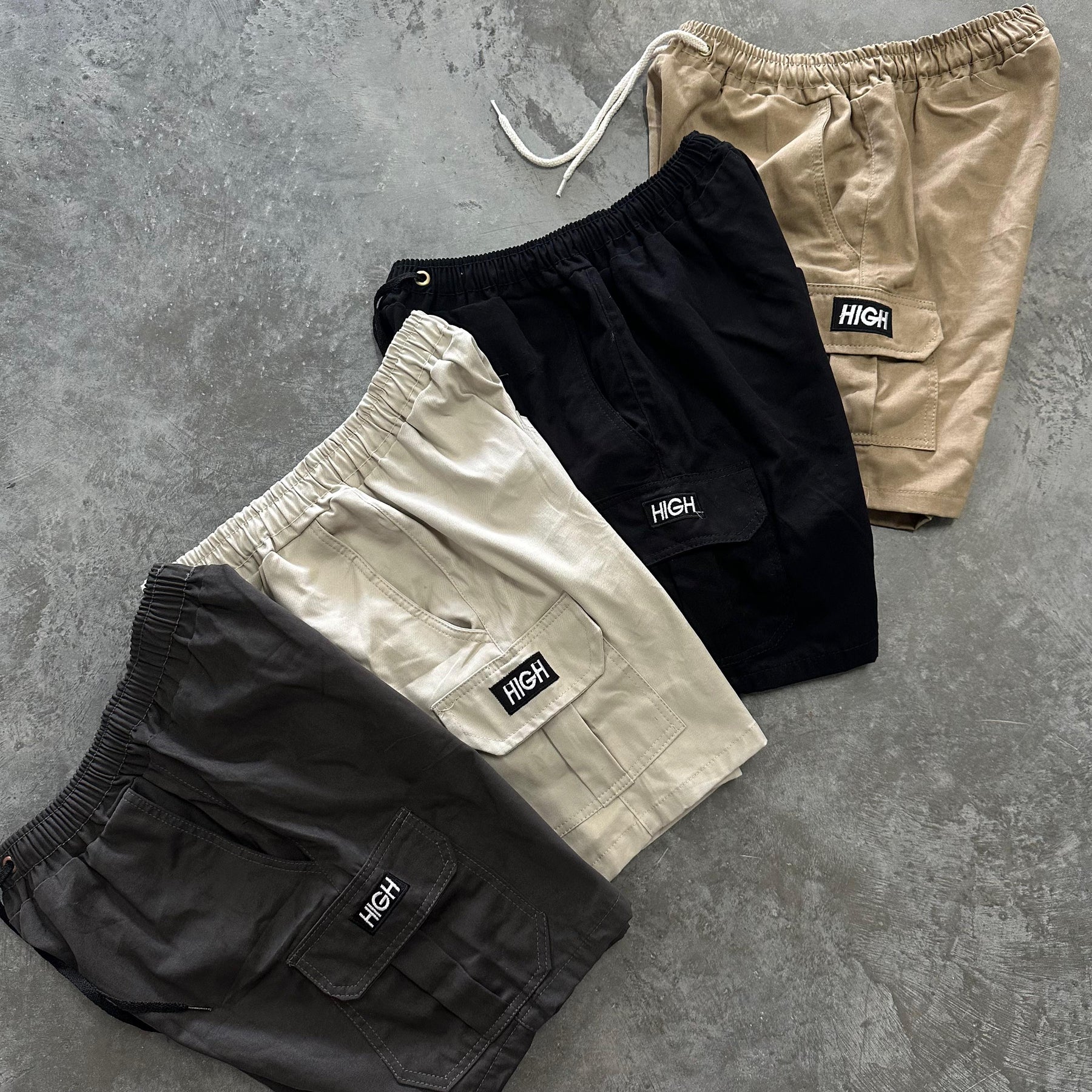 Shorts Sarja Cargo Street High