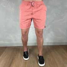 Shorts em Sarja Polo Ralph Lauren Rose