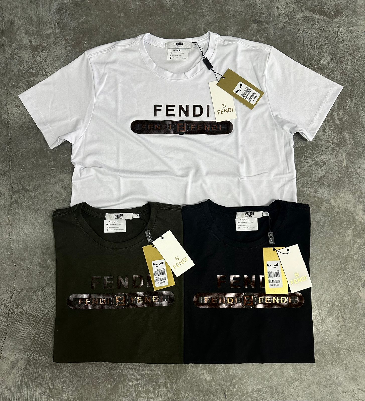 Camisetas Fendi