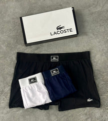 Kit 3 Cuecas Box Importada - Lacoste