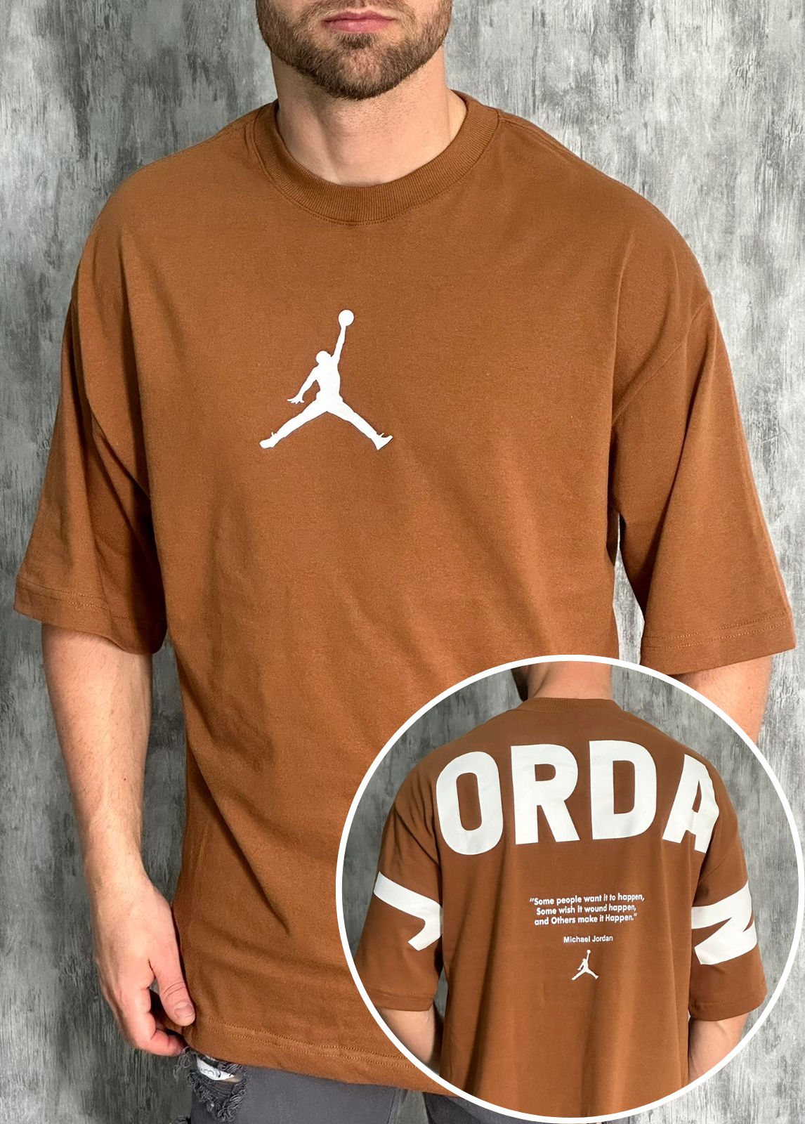 Camiseta Oversized Jordan Jumpman