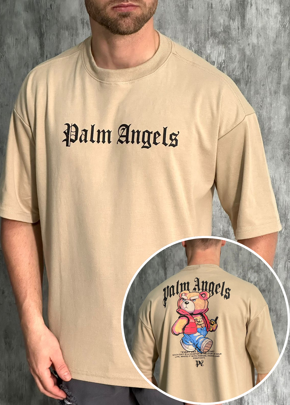 Camiseta Oversized Palm Angels