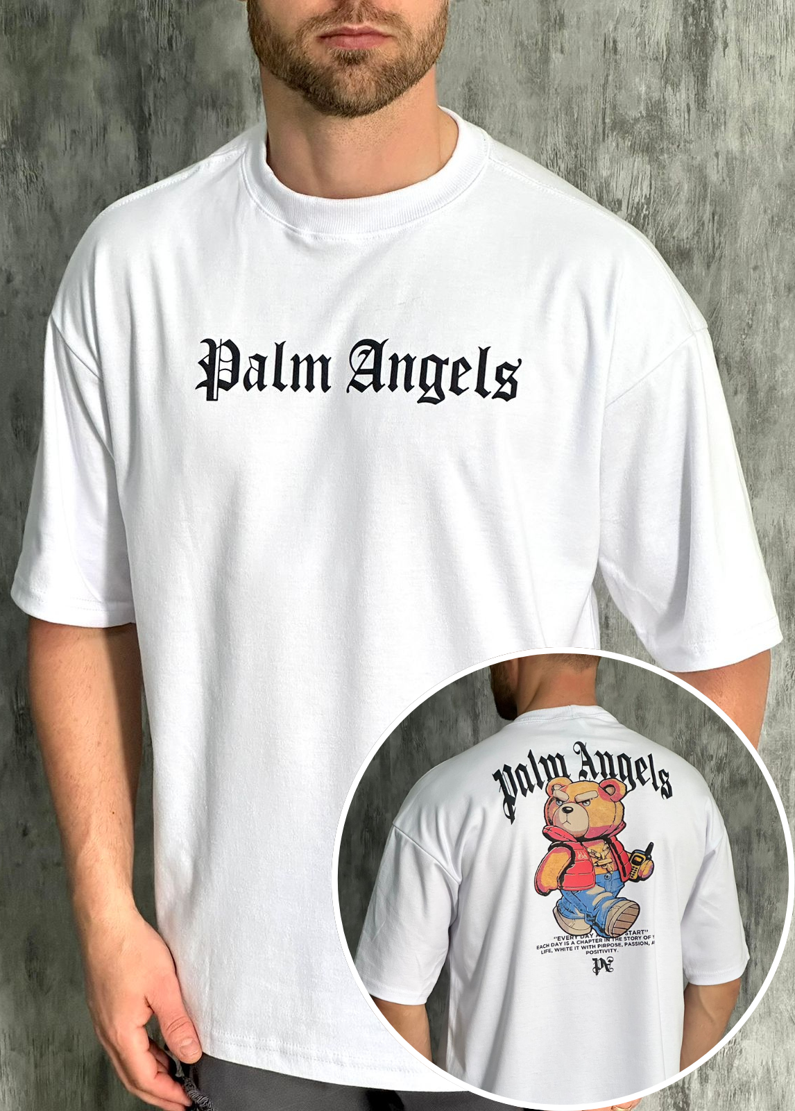 Camiseta Oversized Palm Angels