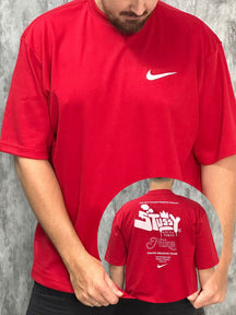 Camisetas Oversized Nike Vermelho