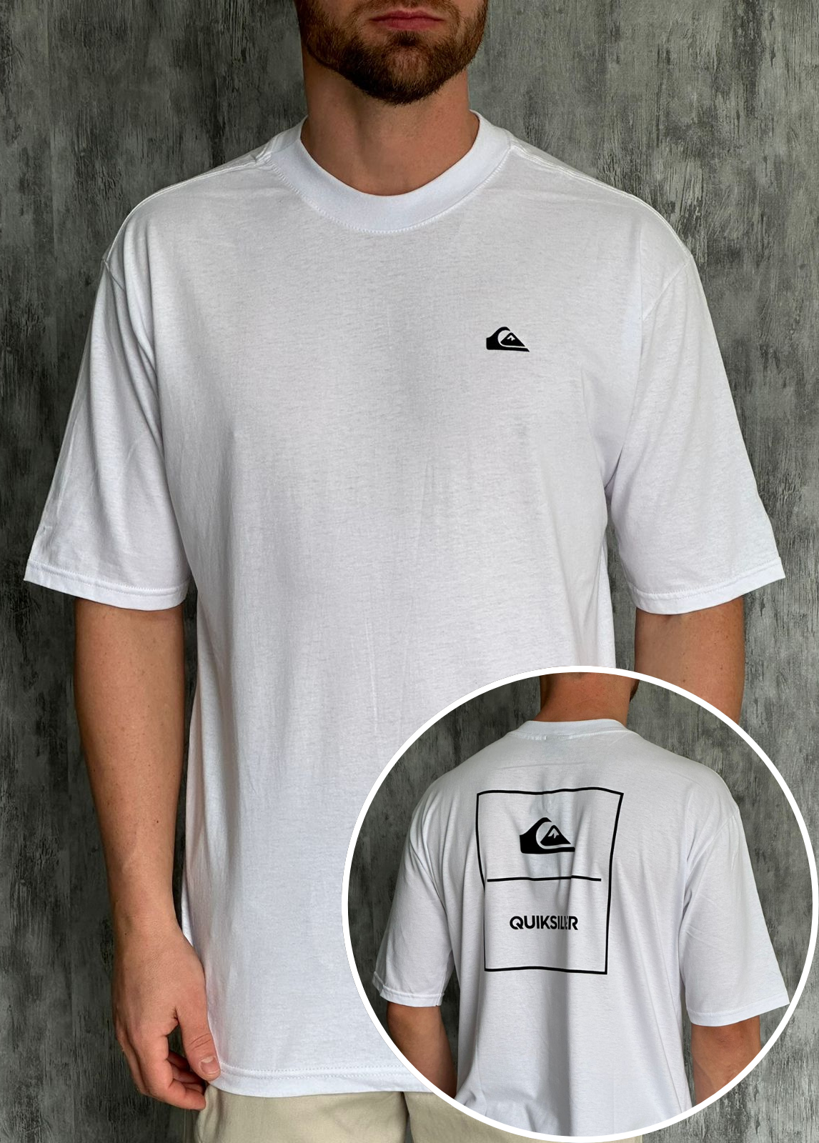 Camisetas Oversized - Quiksilver